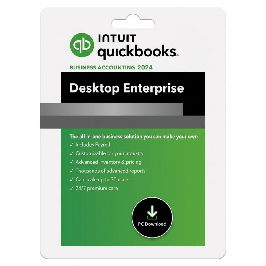 QuickBooks 2024 Enterprise Accountant Desktop Edition for Windows